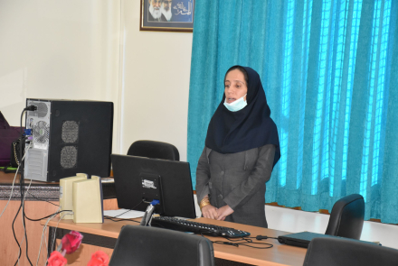 دفاع پايان‌نامه کارشناسي ارشد آموزش جامعه نگر (گرایش آموزش سلامت) سر کار خانم مرضیه نوروزی