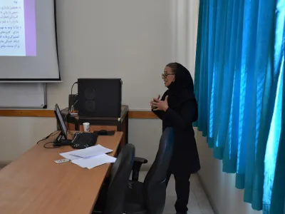 دفاع پایان نامه کارشناس ارشد جامعه نگر سرکار خانم فریبا درودگر