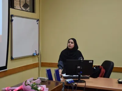 دفاع پایان نامه خانم حنانه ردانی پور کارشناسی ارشد مهندسی بهداشت حرفه ای وایمنی کار 