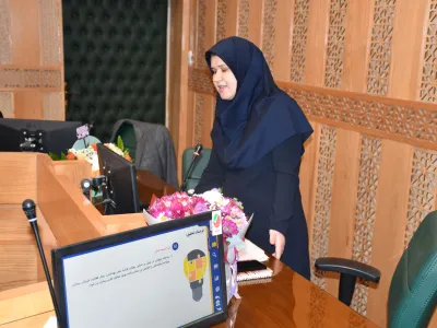 دفاع پایان نامه خانم زهرا فلاح دانشجوی دکترای آموزش بهداشت و ارتقاء سلامت