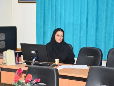 دفاع پايان‌نامه کارشناسي ارشد آموزش جامعه نگر (گرایش مدیریت سلامت) سر کارخانم سمیرا تقی زاده