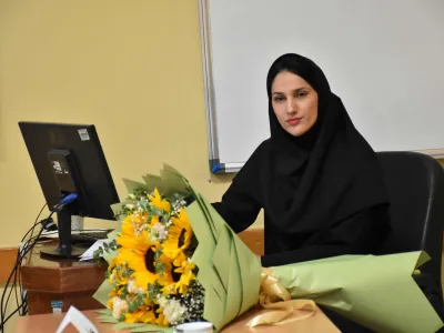 دفاع پایان نامه خانم سمانه خورشیدی کیا دانشجوی دکترای مهندسی بهداشت حرفه ای وایمنی کار