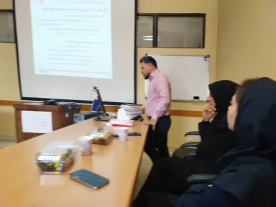 دفاع پایان نامه دکتری مهندسی بهداشت حرفه ای آقای مهدی جلالی