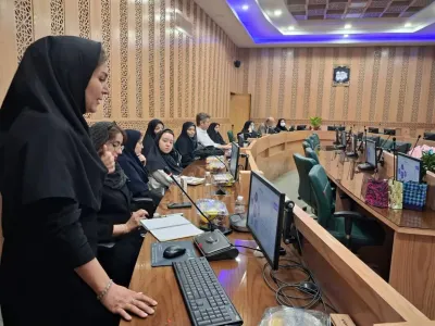 دفاع پایان نامه خانم مائده حسین نیا دانشجوی دکترای آموزش بهداشت و ارتقاء سلامت