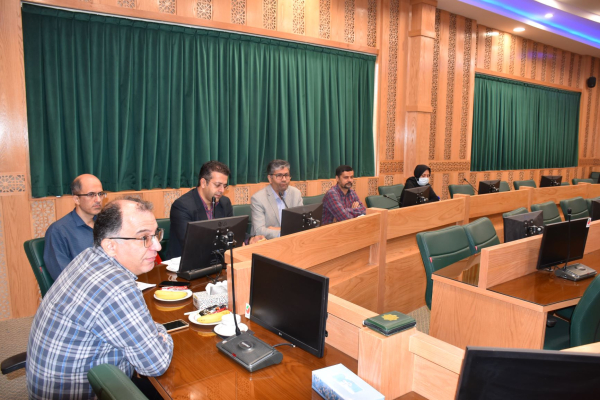 برگزاری جلسه بازدید و ارزیابی کتابخانه دانشکده بهداشت