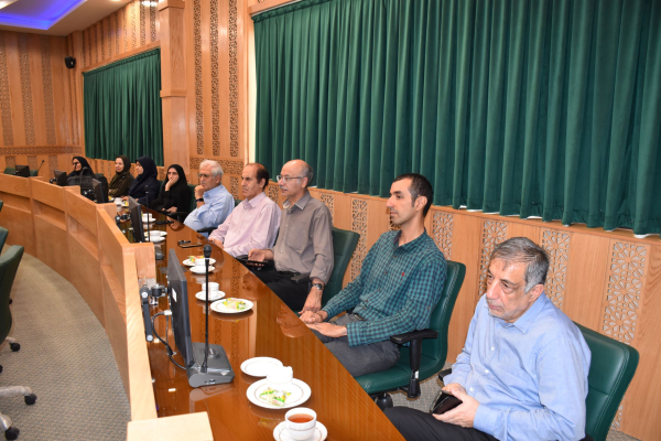 نشست اعضاء هیات مدیره صندوق رفاه هیئت علمی دانشگاه با اساتید دانشکده بهداشت