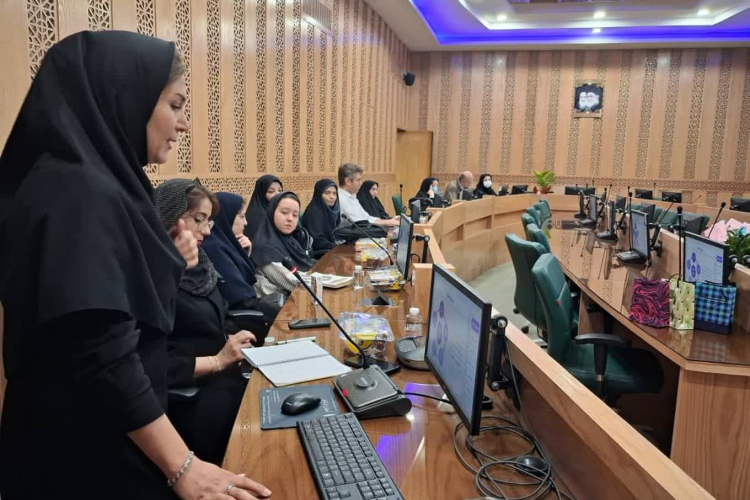 دفاع پایان نامه خانم مائده حسین نیا دانشجوی دکترای آموزش بهداشت و ارتقاء سلامت