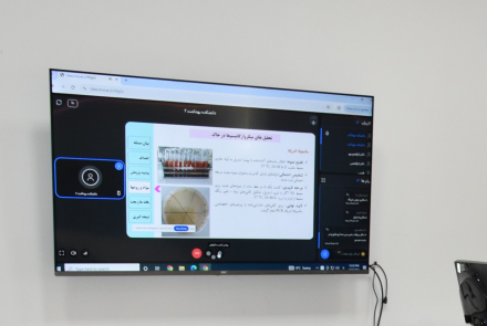  دفاع پایان نامه خانم سودابه قدسی دانشجوی دکترای مهندسی بهداشت محیط   
