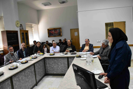 دفاع پایان نامه خانم زینب دیداری دانشجوی کارشناسی ارشد رشته مهندسی بهداشت محیط 