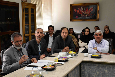 دفاع پایان نامه خانم زینب دیداری دانشجوی کارشناسی ارشد رشته مهندسی بهداشت محیط 