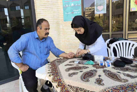 ایستگاه سلامت ویژه روز جهانی قلب