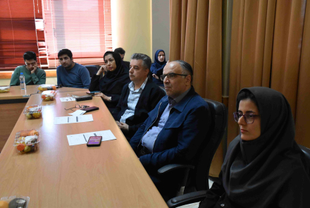 دفاع پایان نامه کارشناسی ارشد حسین دباغی کناری دانشجوی مهندسی بهداشت حرفه ای و ایمنی کار