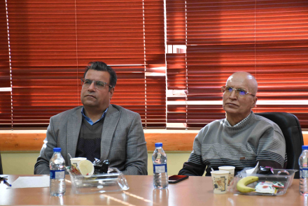 دفاع پایان نامه کارشناسی ارشد خانم مهسا مشایخی دانشجوی مهندسی بهداشت حرفه ای و ایمنی کار