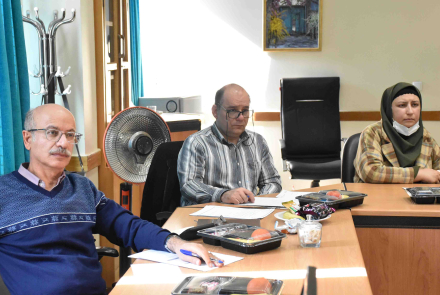 دفاع پایان نامه خانم زهرا مرشدی دانشجوی کارشناسی ارشد  آموزش بهداشت و ارتقاء سلامت