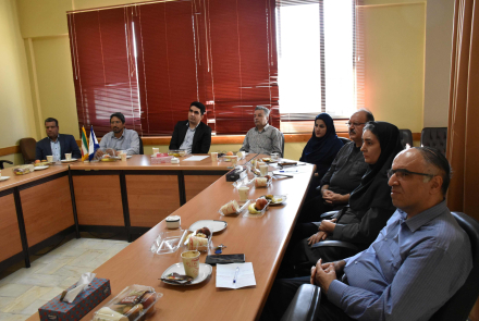 دفاع پایان نامه خانم شراره آزادیان دانشجوی دکتری تخصصی مهندسی بهداشت حرفه‌ای و ایمنی کار