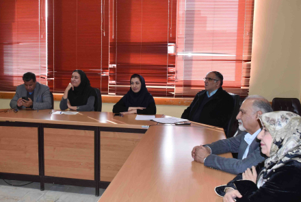 دفاع پایان نامه کارشناسی ارشد خانم فاطیناز فخاری مشایخی دانشجوی مهندسی بهداشت حرفه ای و ایمنی کار