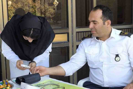 ایستگاه سلامت ویژه روز جهانی قلب