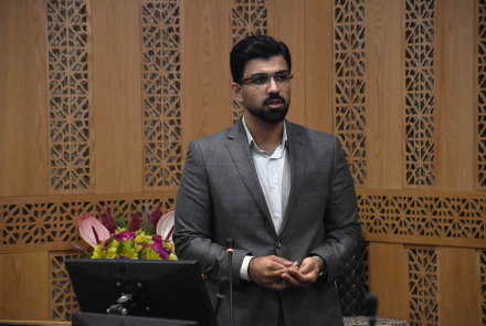 دفاع پایان نامه آقای سبحان قنبری دانشجوی دکترای تخصصی مهندسی بهداشت محیط