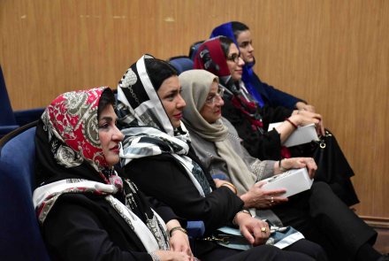 دفاع پایان نامه کارشناسی ارشد خانم صبا نعمت بخش دانشجوی مهندسی بهداشت حرفه ای و ایمنی کار