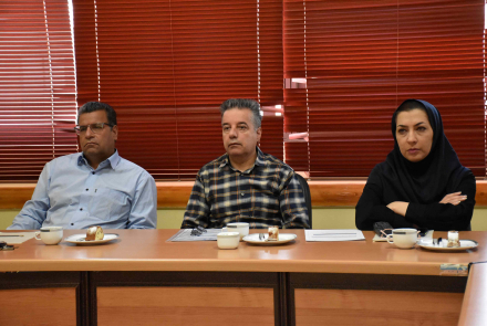 دفاع پایان نامه کارشناسی ارشد پوریا بهرامی دانشجوی کارشناسی ارشد مدیریت HSE
