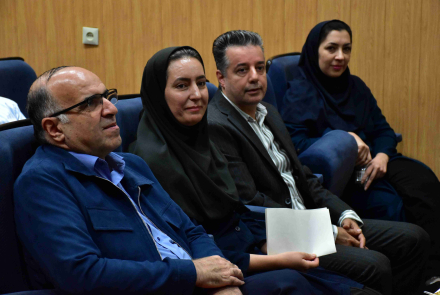 دفاع پایان نامه کارشناسی ارشد خانم صبا نعمت بخش دانشجوی مهندسی بهداشت حرفه ای و ایمنی کار