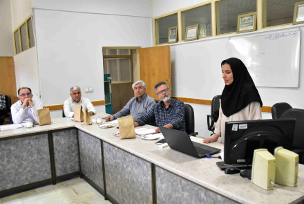 دفاع پایان نامه خانم زهرا باقری دانشجوی کارشناسی ارشد سم شناسی محیط