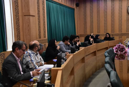 دفاع پایان نامه خانم مائده حسین نیا دانشجوی دکترای آموزش بهداشت و ارتقاء سلامت