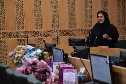 دفاع پایان نامه خانم مائده حسین نیا دانشجوی دکترای آموزش بهداشت و ارتقاء سلامت