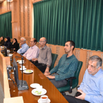 نشست اعضاء هیات مدیره صندوق رفاه هیئت علمی دانشگاه با اساتید دانشکده بهداشت