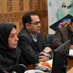 بازدید معاون آموزشی دانشگاه و تیم همراه دانشگاه از دانشکده بهداشت